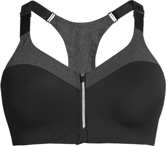 CASALL, Front Zip Sports Bra