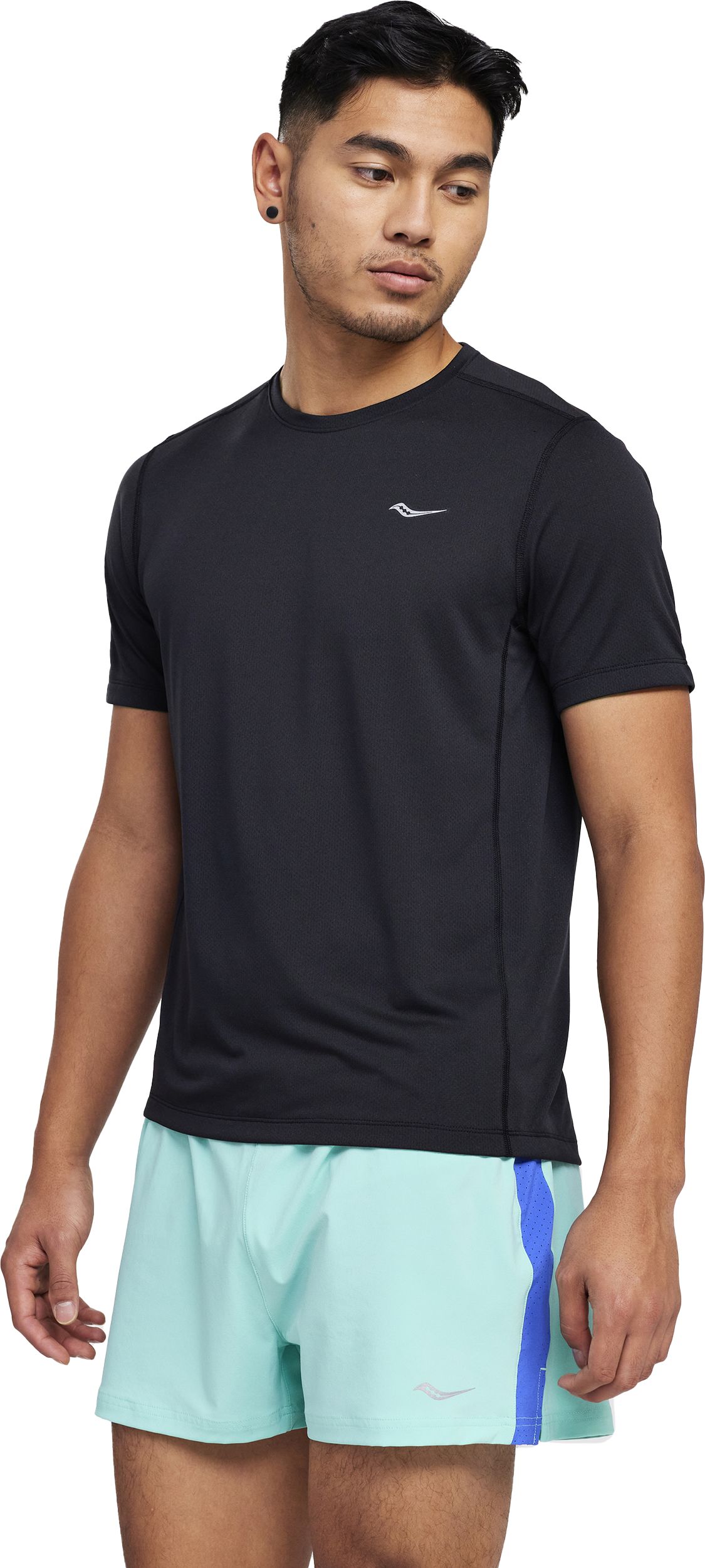 SAUCONY, STOPWATCH SHORT SLEEVE